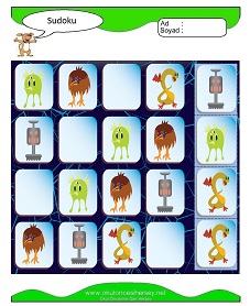 Sudoku Çocuk Bulmacaları